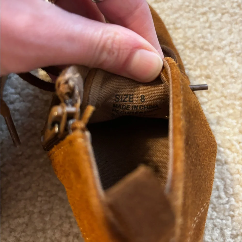 GAP Brown Suede Boots Size 8